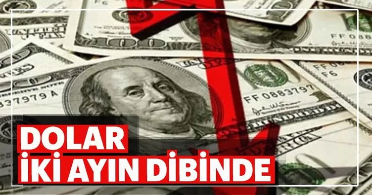 Dolar iki ayın dibinde