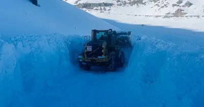 Hakkari’de karla mücadele çalışması