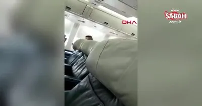 Uçakta ’koronavirüs’ şakası yaptı, gözaltına alındı