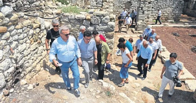 Vali’den turizm incelemesi