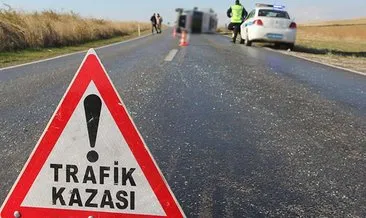 Yer: Elazığ! Devrilen saman yüklü tırın sürücüsü yaralandı #elazig