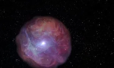 İlk defa görüntülendi: Güneşten 10 kat daha büyük yıldız böyle patladı