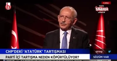 Kılıçdaroğlu, Kaftancıoğlu’na sahip çıktı İster Gazi deyin, ister Atatürk | Video