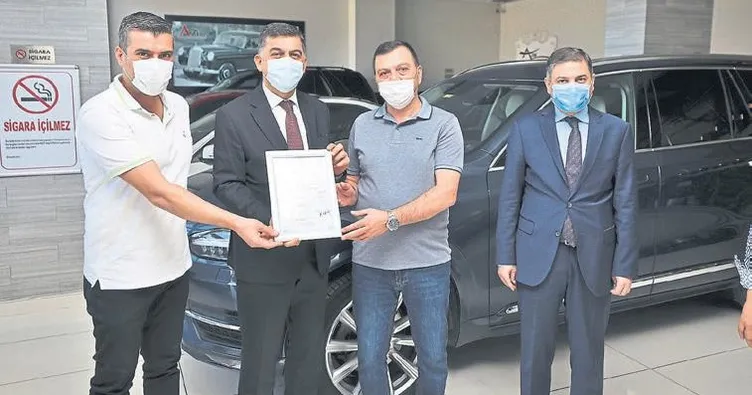 Ruhsatlar Başkan’dan