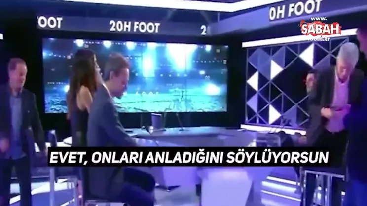 Fransız sunucu bir gazeteciyi, Filistinlileri anladığını söylediği gerekçesiyle azarladı