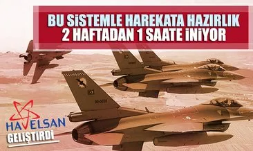 Türk jetleri HvBS ile harekata kısa sürede hazır