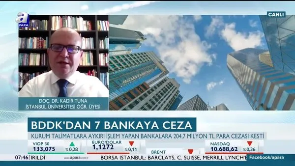 Tuna: BDDK bankalara daha büyük yaptırımlar uygulayabilir