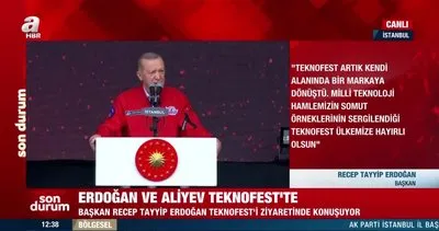 Başkan Erdoğan’dan TEKNOFEST’te önemli açıklamalar | Video