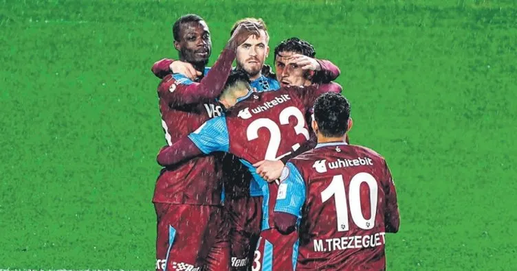 Fırtına gol oldu yağdı