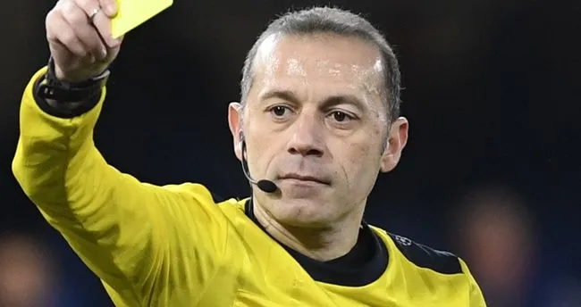 Cüneyt Çakır Çekya-Slovakya maçında düdük çalacak