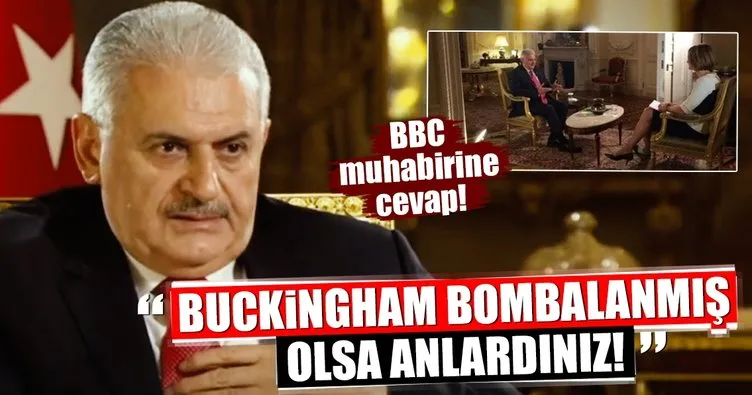 Başbakan’dan BBC’nin FETÖ sorusuna Buckingham cevabı