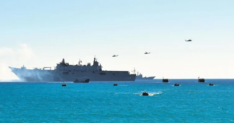 Doğu Akdeniz’de dev tatbikat