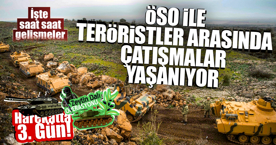 Afrin'e huzur koridoru açılıyor! İşte Zeytin Dalı operasyonunda son dakika yaşananlar...