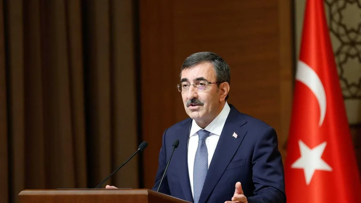 Cumhurbaşkanı Yardımcısı Cevdet Yılmaz'dan 'Suriye' mesajı