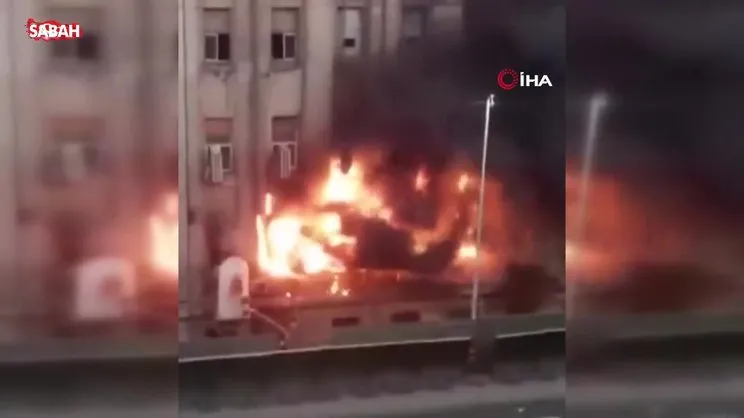 Kahire'de telekomünikasyon şirketi binasında yangın: 4 ölü, 22 yaralı | Video