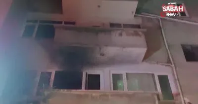 Bursa’da 5 katlı binanın 2. katında doğalgaz patlaması sonucu yangın | Video