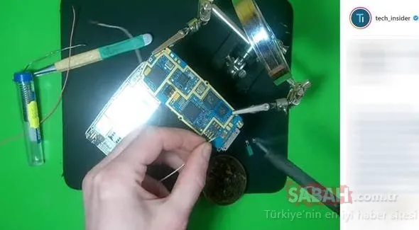 Yok artık! Mühendis genç eski Nokia telefondan bakın neler yaptı...