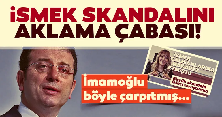 İSMEK skandalını aklama çabası