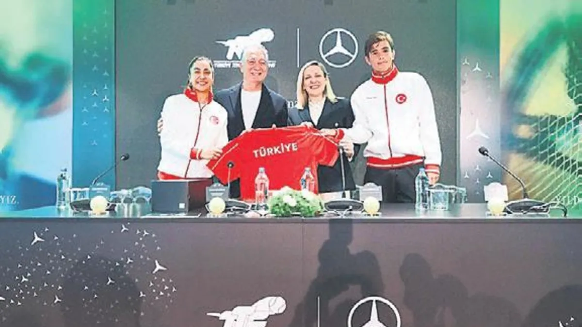 Türk tenisi Mercedes ile güçlenecek