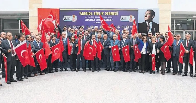 Türk yargısı milletin hizmetinde yekvücut