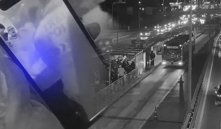 İstanbul-Bakırköy metrobüs durağında korku dolu dakikalar: Alkollü şahıs rastgele ateş açtı!