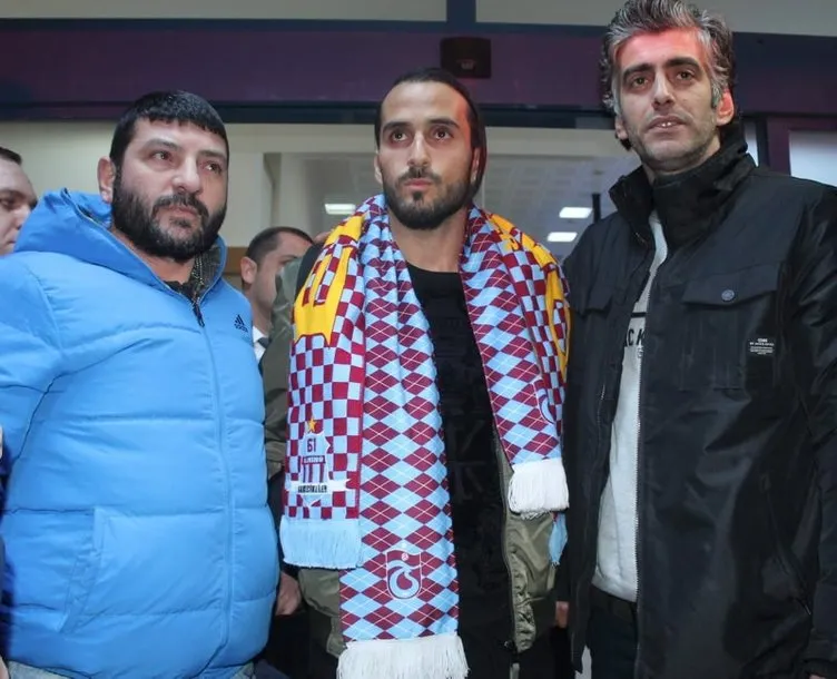 Erkan Zengin için Trabzon’da coşkulu karşılama