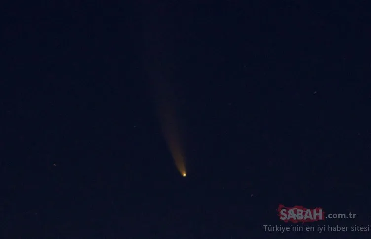 Hala görmeyenler için zaman daralıyor! Neowise Türkiye'den böyle görüntülendi!