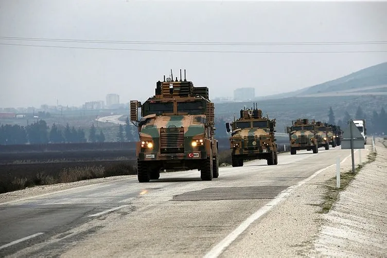 Son dakika! TSK’dan İdlib’e görülmemiş sevkiyat! Suriye’ye komando ve  zırhlı araç takviyesi sürüyor...