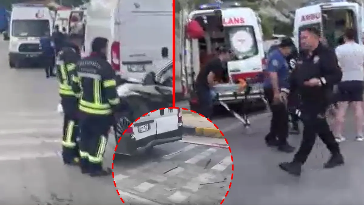 Antalya’da zincirleme felaket! 5 araç birbirine girdi: Yaralılar var! Antalya’da zincirleme felaket! 5 araç birbirine girdi: Yaralılar var!