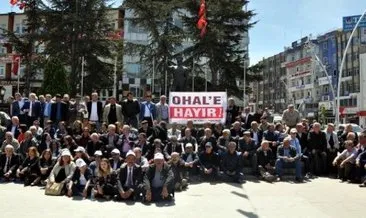Güvenlik Korucuları ve Şehit Aileleri Konfederasyonu’ndan CHP’nin oturma eylemine tepki