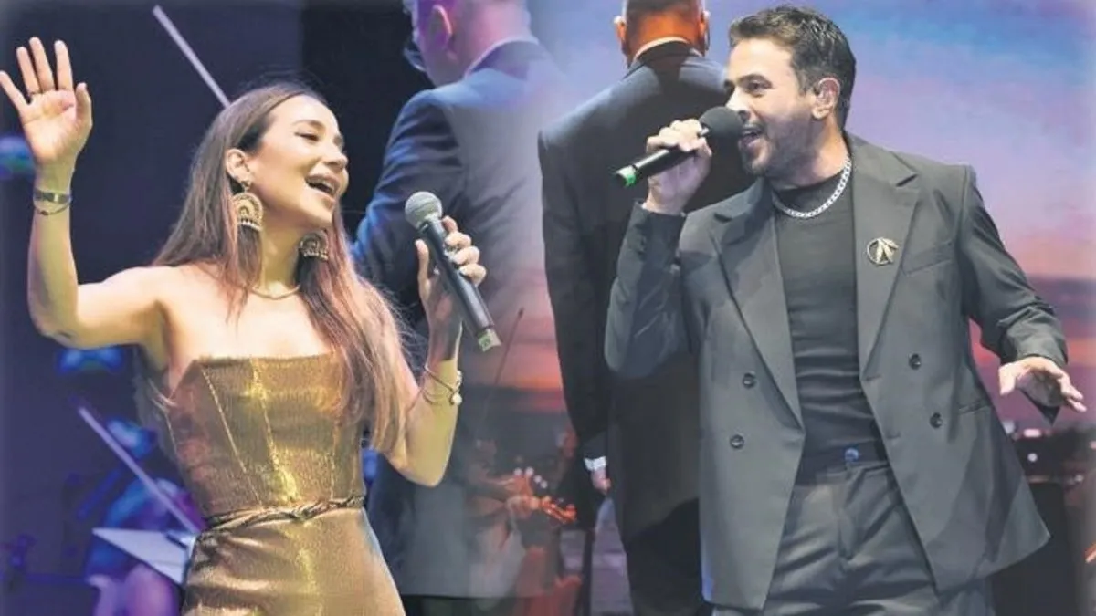 Gömeç’te 15 bin kişiyle Kayahan şarkıları Gömeç’te 15 bin kişiyle Kayahan şarkıları