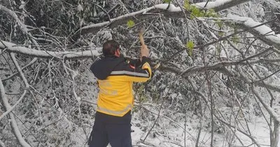 Karda mahsur kalan hastayı 112 ekipleri hastaneye yetiştirdi #kastamonu