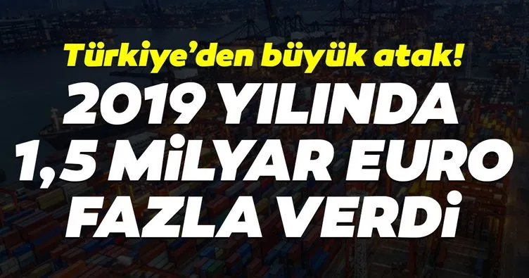 Türkiye, 2019’da AB ile ticaret fazlası verdi!