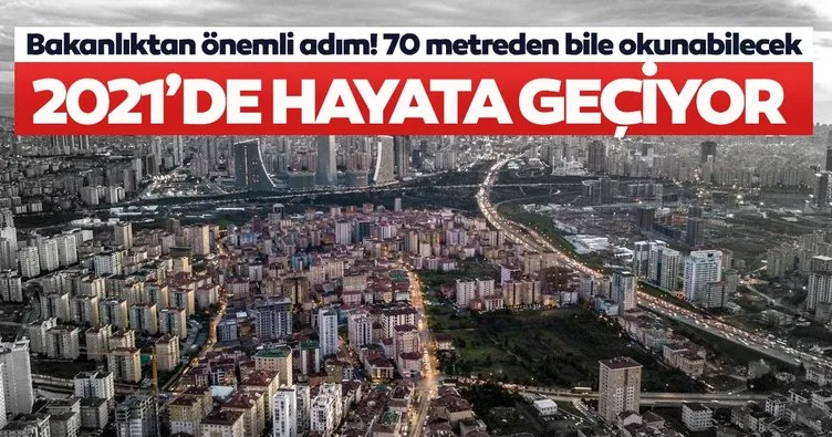 Son dakika haberler: ‘Bina kimlik sistemi’ 2021’de hayata geçiyor! Çipler 70 metreden okunabilecek