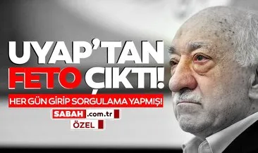 Terörist Gülen UYAP’a girip sorgulama yapmış!