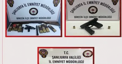 Birecik’te ruhsatsız silah operasyonu! #sanliurfa