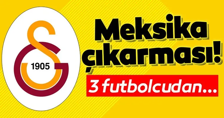 Galatasaray’a gençlik aşısı! 3 futbolcudan...