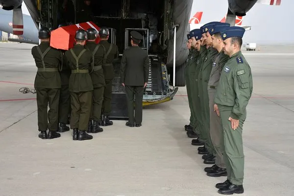 Şehit Pilot Üsteğmen Yasin Boy son yolculuğuna uğurlandı