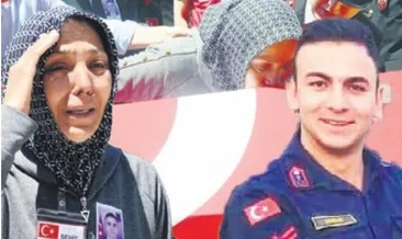 Şehit oğlunu asker selamıyla uğurladı