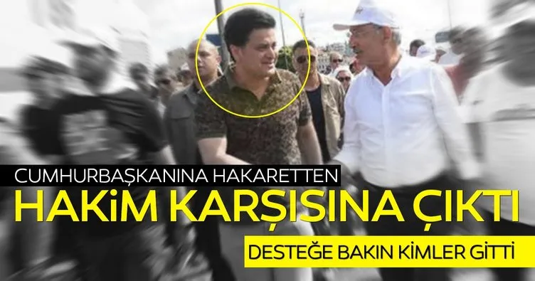 Kılıçdaroğlu’nun avukatı Cumhurbaşkanına hakaretten hakim karşısına çıktı! Desteğine bakın kimler gitti...