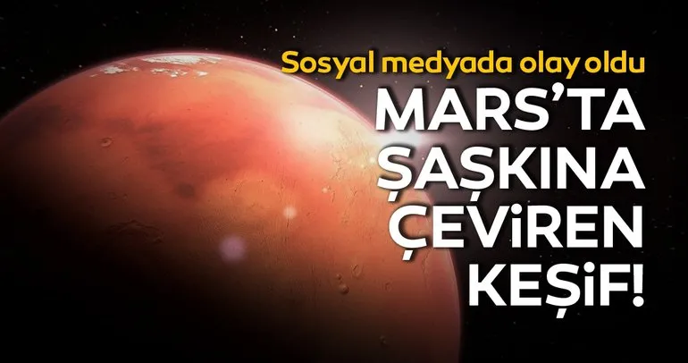 Mars’ta şaşkına çeviren Star Trek keşfi! Sosyal medyada olay oldu!