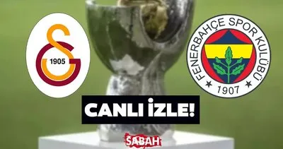 Galatasaray Fenerbahçe maçı canlı izle! atv.com.tr ile Süper Kupa Finali Galatasaray Fenerbahçe maçı canlı yayın izle