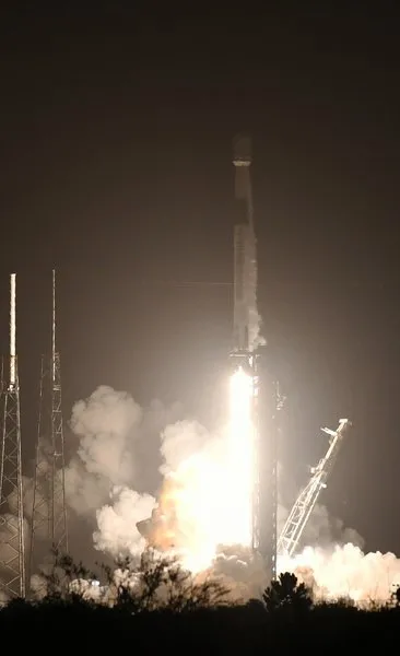 SpaceC, NASA’nın PACE isimli yeni iklim gözlem uydusunu uzaya fırlattı