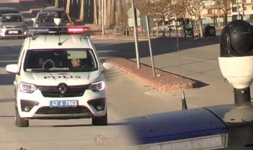 Güneşlikle yüzünü gizledi! PTS ele verdi