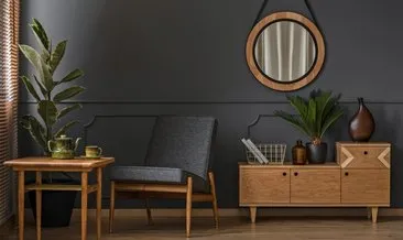 Siyah renk mobilyalarla uygulanabilecek dekorasyon önerileri