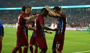 Trabzonspor’un Galatasaray karşısındaki golcüleri Yusuf ve N’Doye