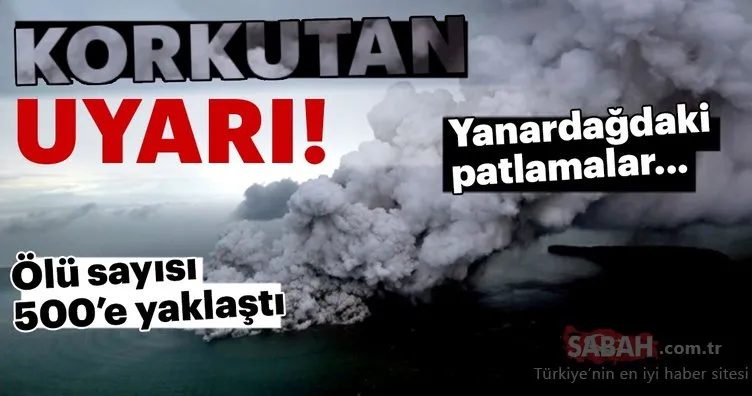 Korkutan uyarı! Endonezya’da yeni tsunami tehlikesi... Ölü sayısı artıyor!