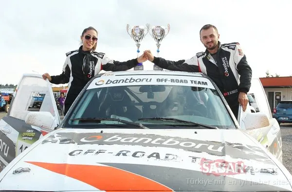 Off-road parkurlarının örnek çifti İlayda Hancı ve Batuhan Korkut…