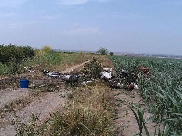 Adana'da gösteri uçağı düştü