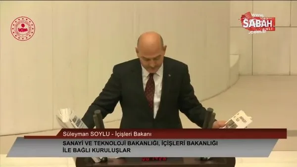 Son dakika haberi | İçişleri Bakanı Süleyman Soylu'dan HDP'li vekilleri çıldırtan sözler | Video